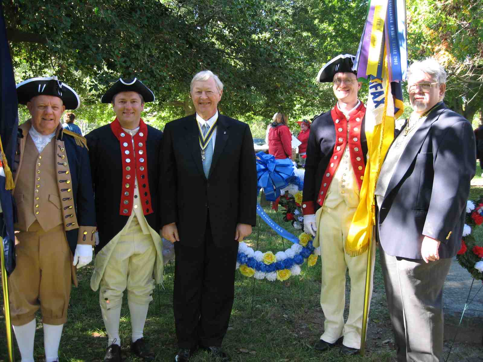 Fairfax Resolves Chapter representatives.