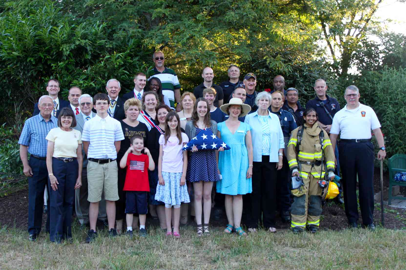 A group shot of the 2013 attendees and participants