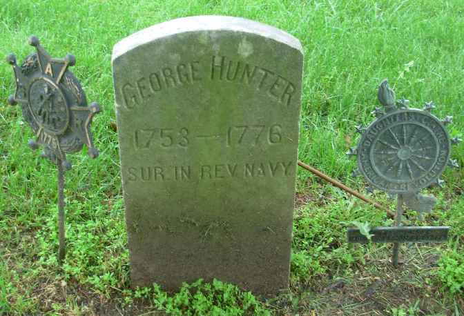 Surgeon George Hunter Grave Marker